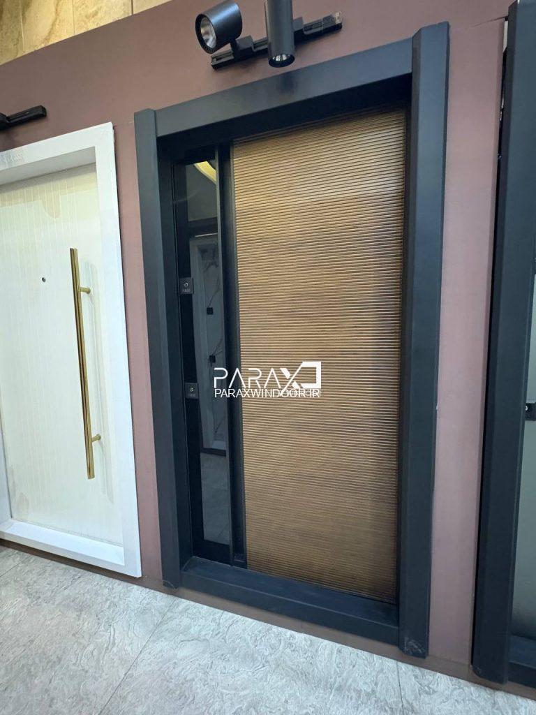 درب‌ ایمنی گردو سکوریت با دستگیره مخفی