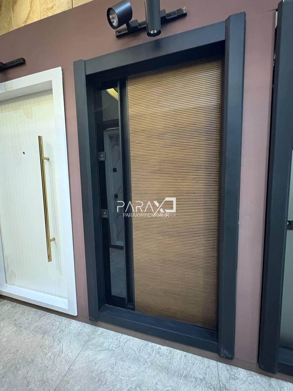 درب‌ ایمنی گردو سکوریت با دستگیره مخفی