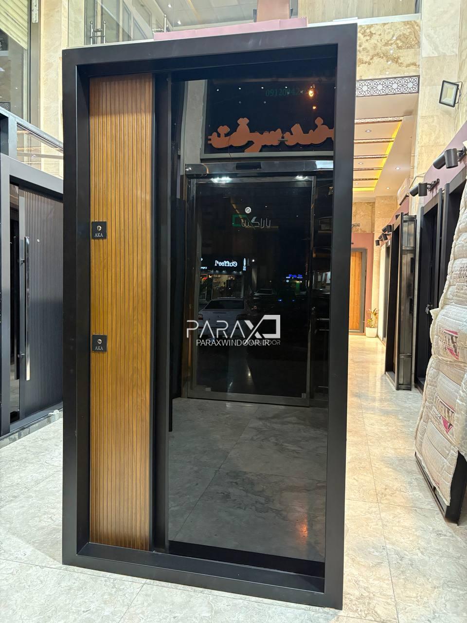 درب‌ ایمنی سکوریت گردو با دستگیره مخفی