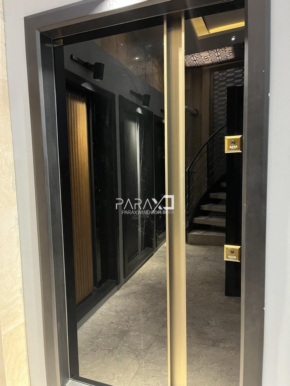 درب‌ تمام سکوریت با دستگیره مخفی شامپاینی