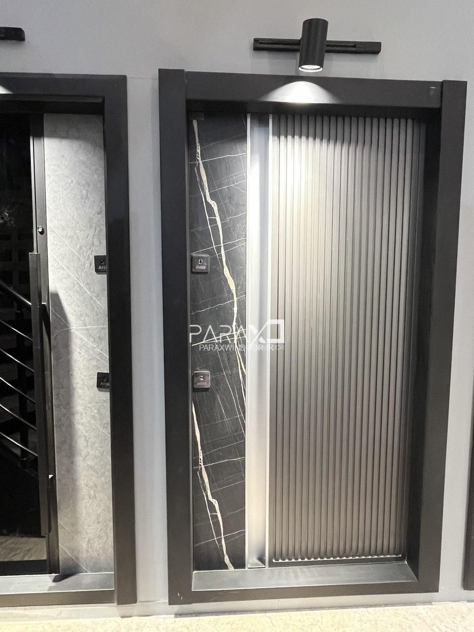 درب‌ ایمنی CNC با رنگ پلی اورتان و سنگ SBL