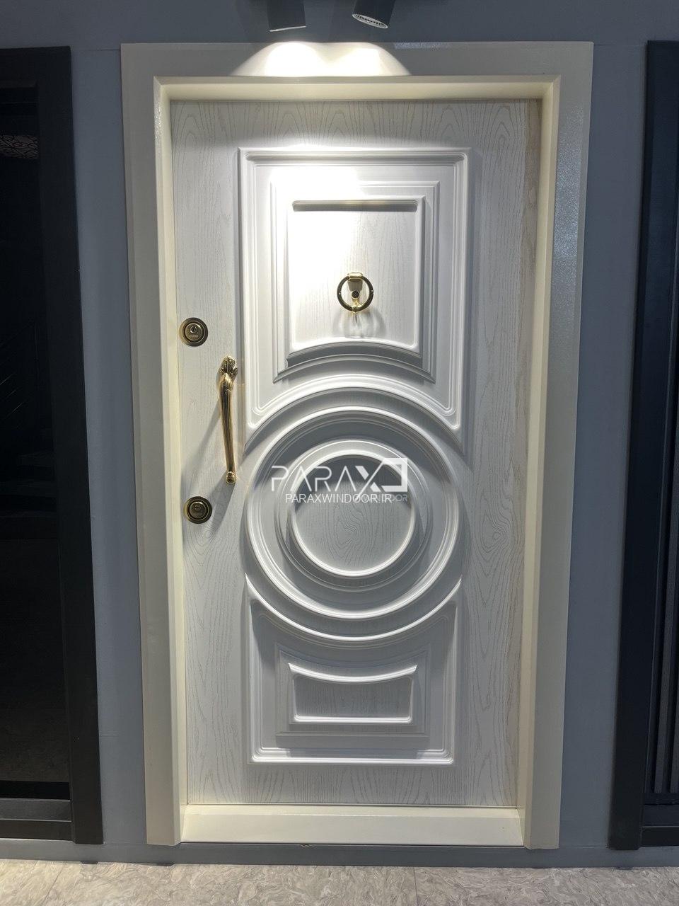 درب‌ ایمنی بلوط پتینه سفید