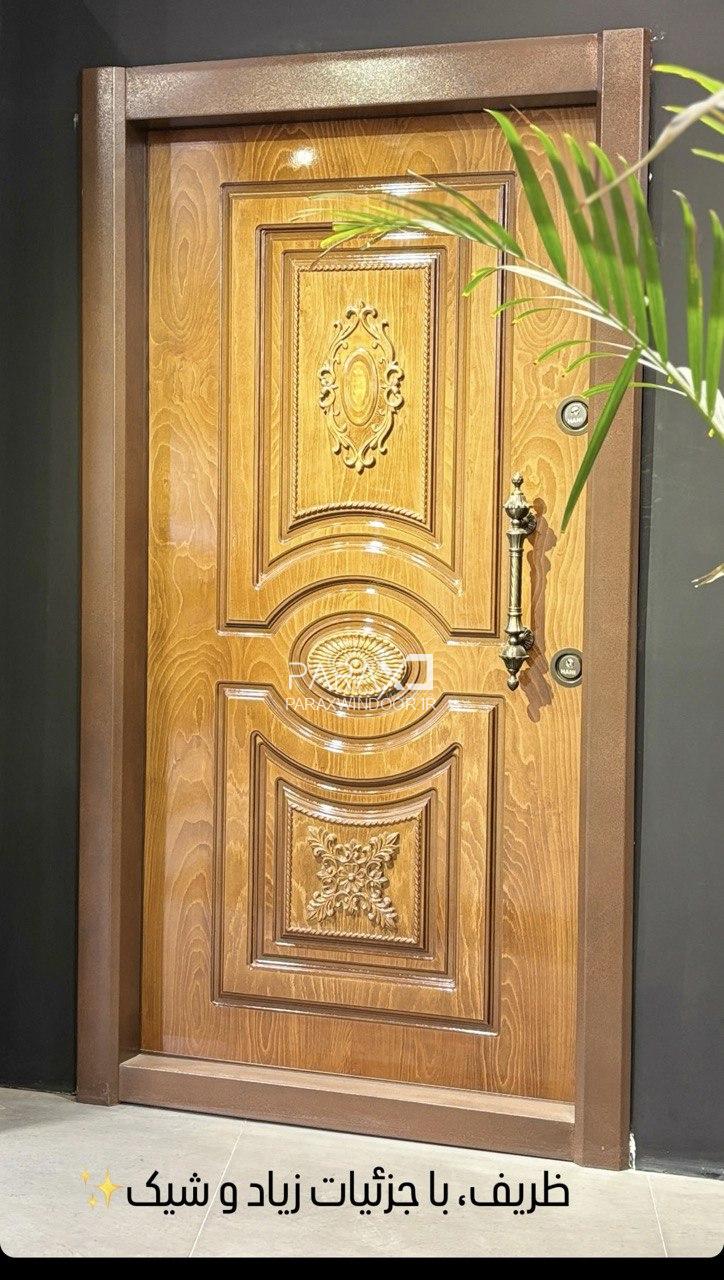 درب‌ ایمنی دوقاب برجسته