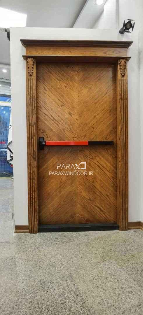 درب ضد حریق دکورال مورد تایید آتشنشانی اصفهان