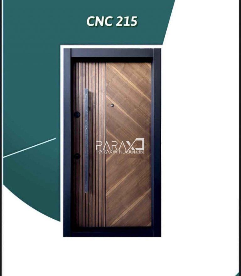 درب ایمنی گردو جناغی با cnc عمودی
