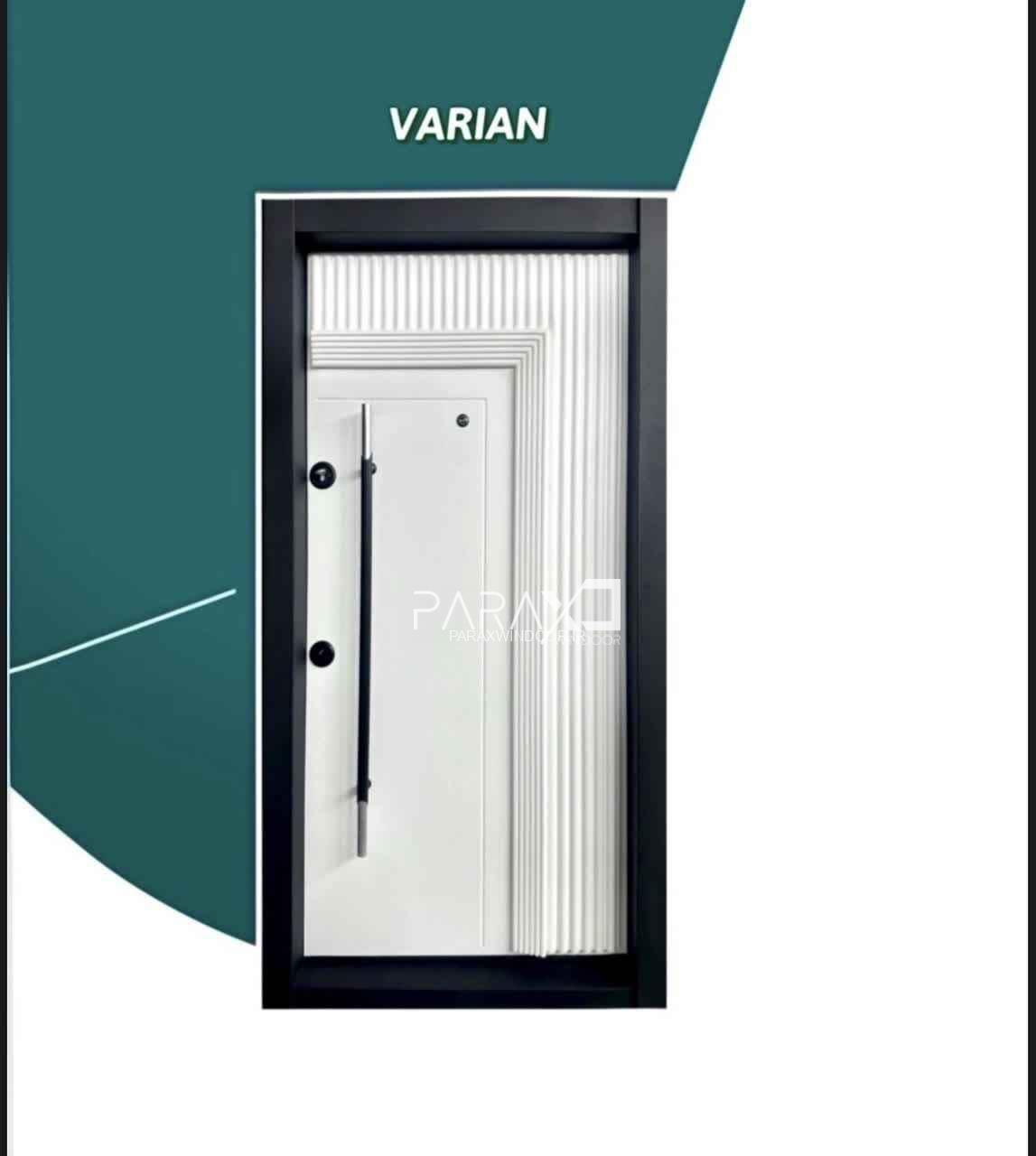 درب ایمنی طرح برجسته L با دستگیره 120(واریان)