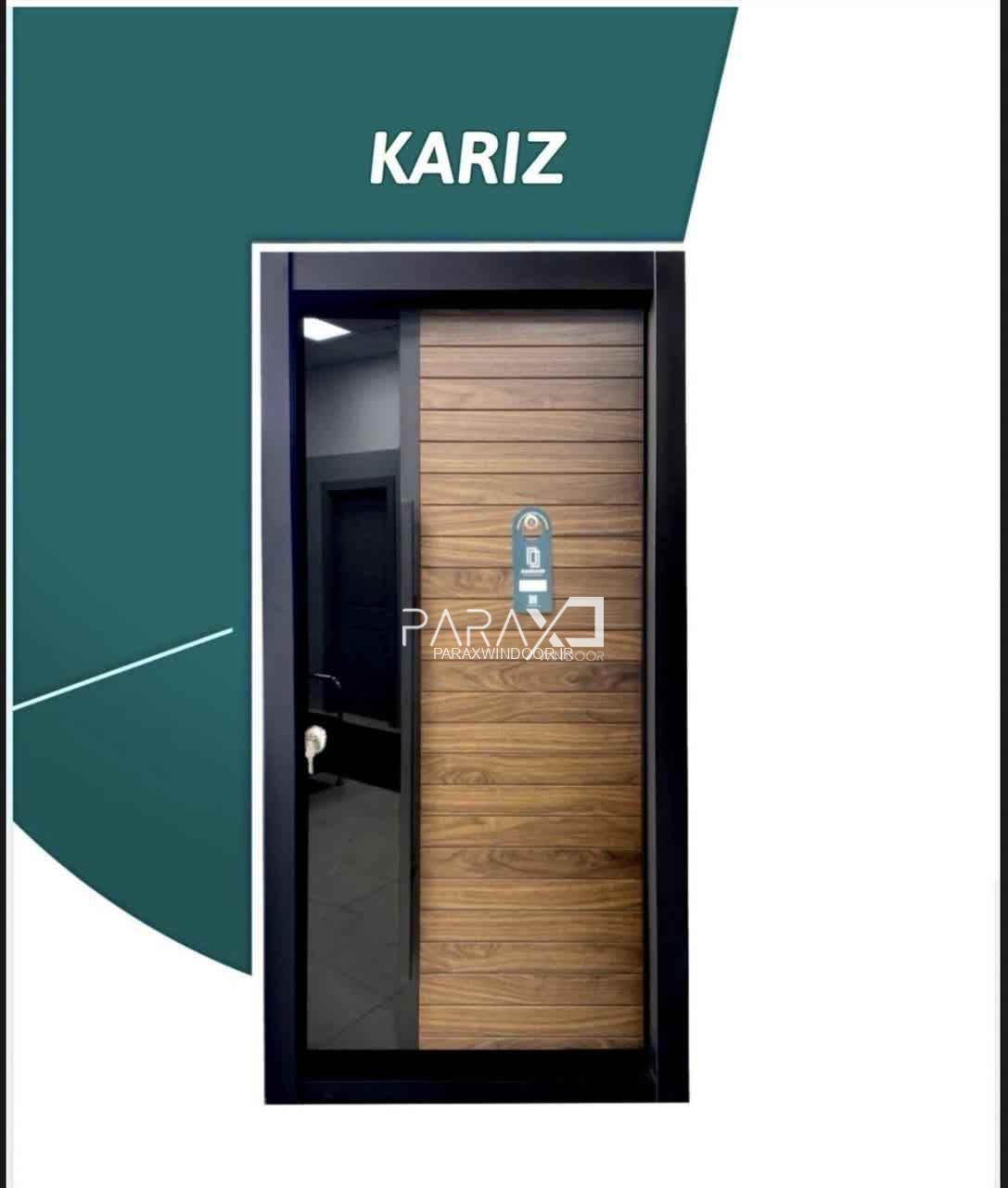 درب ایمنی سکوریت راش با cnc افقی(کاریز)