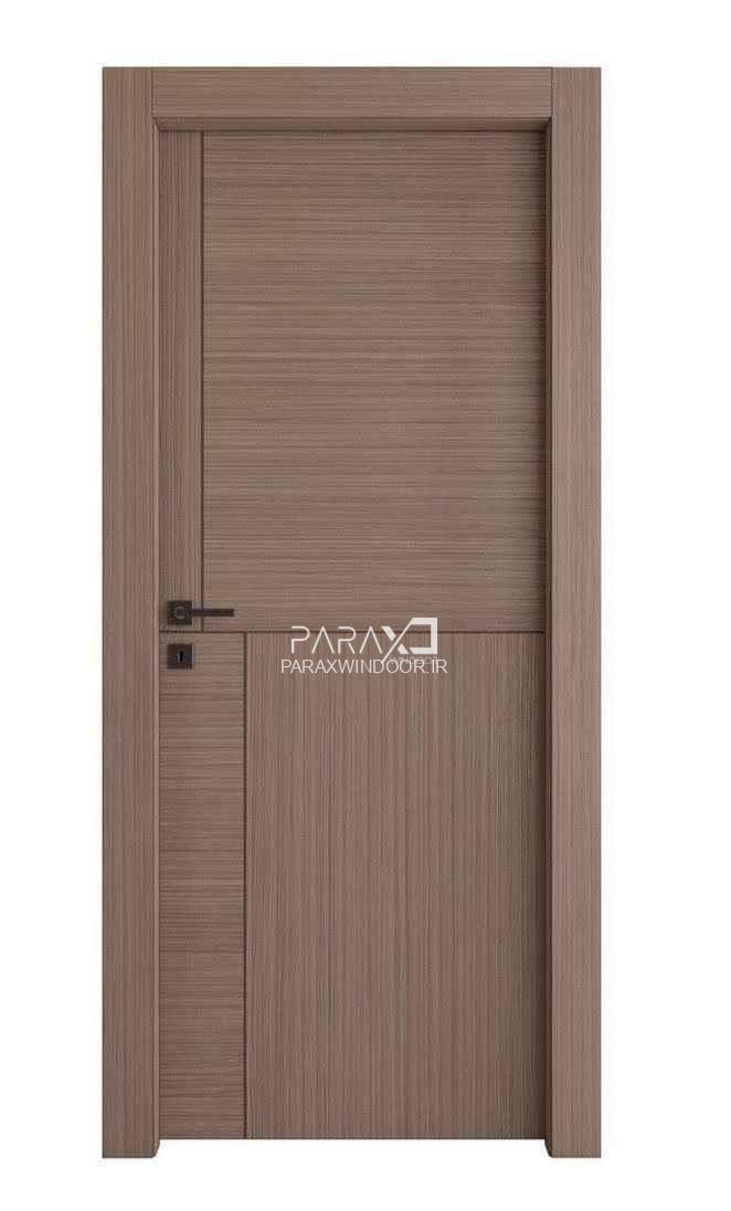 درب اتاقی  با روکش چوب کد 011