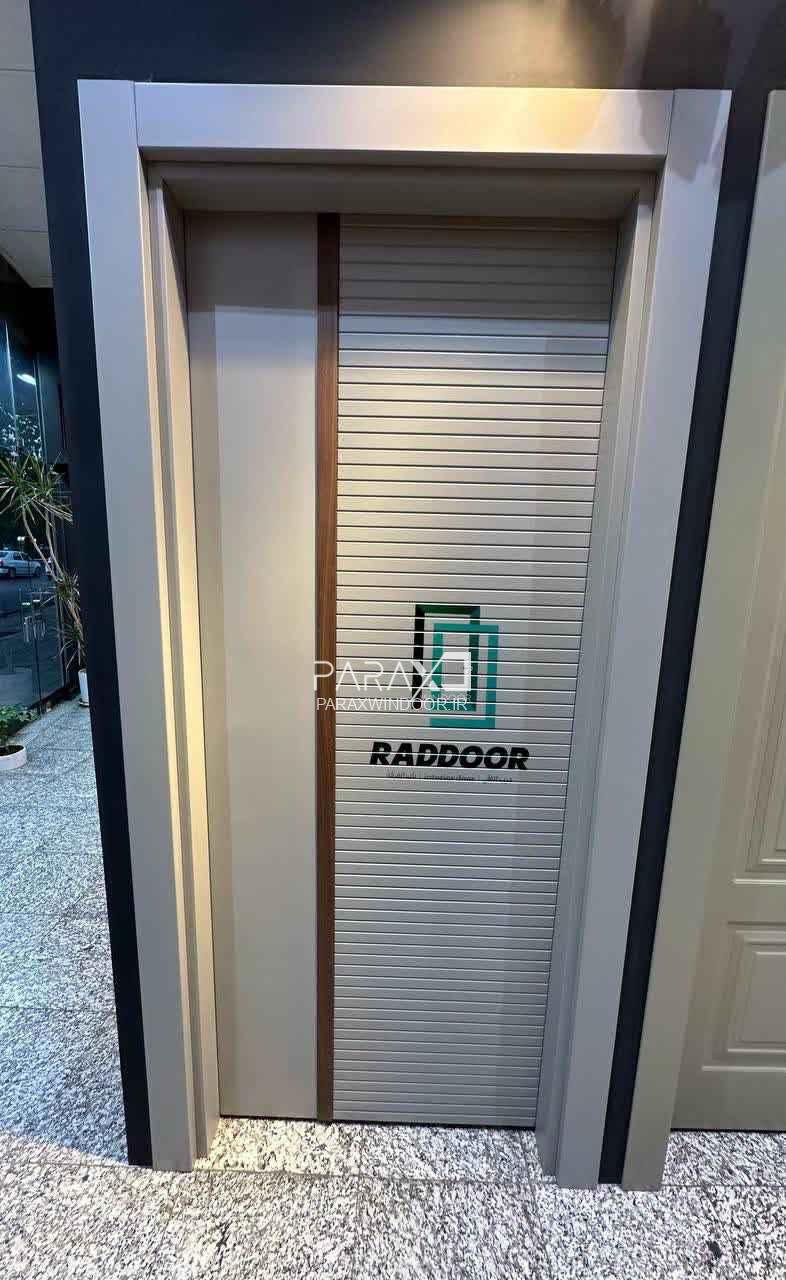 درب اتاقی CNC افقی با نوار گردو کد 010